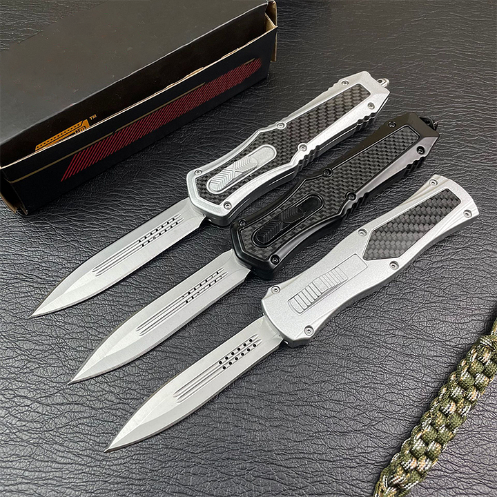 Micro-tech Zinc Alloy OTF High-hardness Outdoor Folding Knife